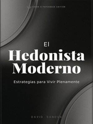 cover image of El Hedonista Moderno